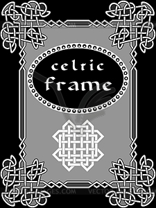 Celtic frame - vector clipart
