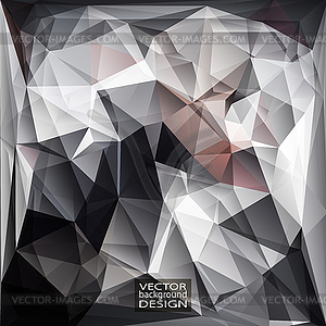 Multicolor ( White, Black, Gray ) Design - vector image