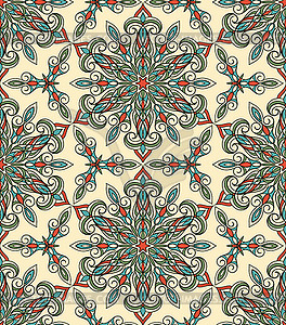 Seamless Floral Pattern - royalty-free vector image