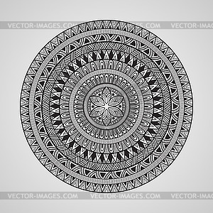 Doodle Mandala - vector clip art