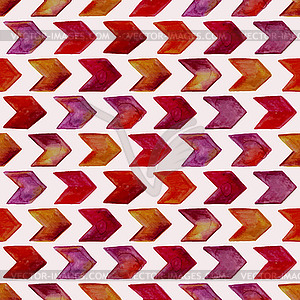 Seamless Watercolor Geometric Pattern - vector clip art