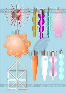 Christmas decorations - vector clipart