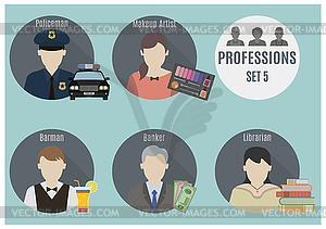 Profession people. Set  - vector clipart