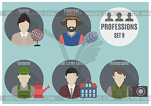 Profession people. Set  - vector image