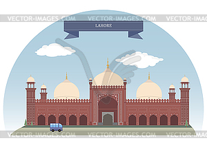 Lahore, Pakistan - vector clipart / vector image