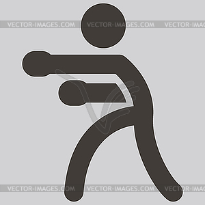 Boxing icon - vector image