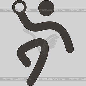 Handball icon - vector image
