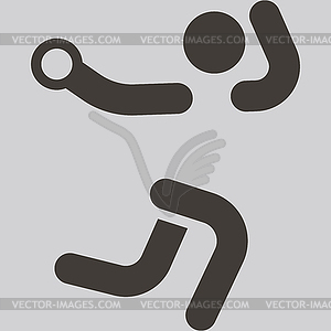 Handball icon - vector clipart
