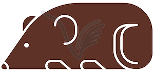 Rabbit icon - vector clipart / vector image