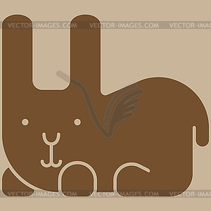 Rabbit icon - vector clipart