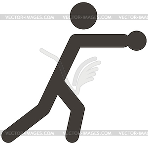 Boxing icon - vector image