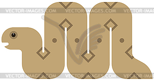 Snake icon - vector image