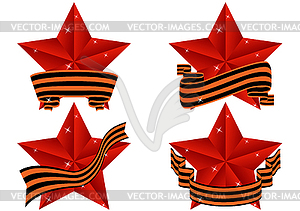 Set of stars - vector clipart