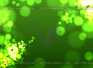 Abstract bokeh background - vector clipart