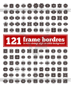 Border Frame Set - vector clip art