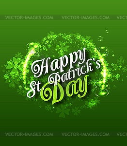 St Patricks day background - vector image