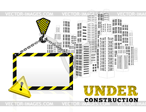 Under construction - vector clipart