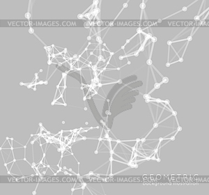 Abstract network connection background - vector image