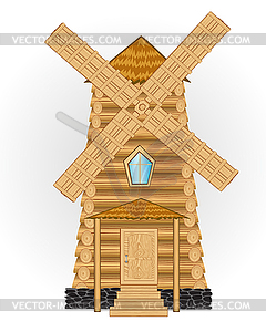 Wind mill - vector image