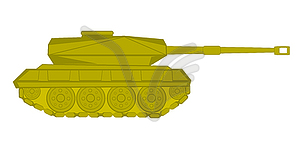 Tank - vector clipart