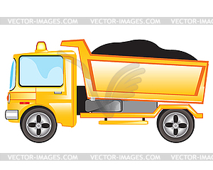 Cargo car - vector clip art