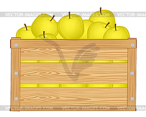 Apple Box - vector image