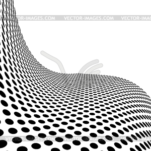 Halftone dots abstract background - vector clipart / vector image