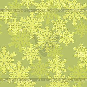 Seamless pattern with with snowflakes. Background - color vector clipart