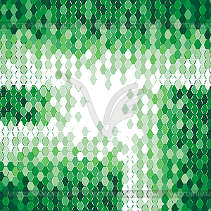 Abstract beautiful geometric green texture - vector clipart