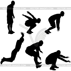 long jump clipart