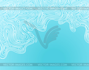 Abstract blue background - vector image