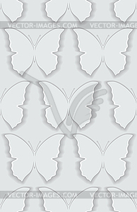 Seamless background butterfly - vector image