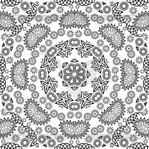 Arabian seamless ornament - vector clipart