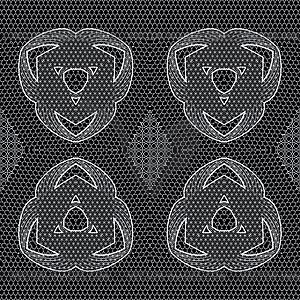 Abstract seamless pattern - vector clip art