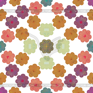 Flower pattern - vector image