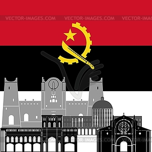 Angola - vector image