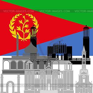 Eritrea - vector clipart