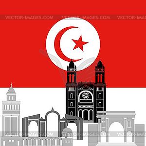 Tunisia - vector clipart