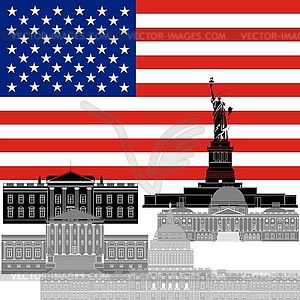 USA - vector image