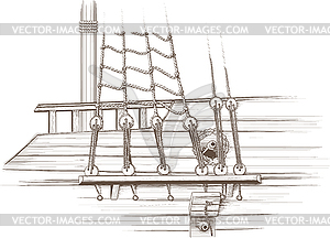 Gangway - vector clip art
