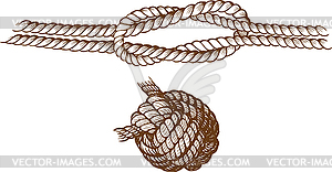 Sea knot - vector clipart