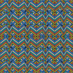 Abstract pattern broken line motley - vector clip art