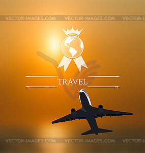 Design of tickets for worldwide travel. Corporate - vector clip art