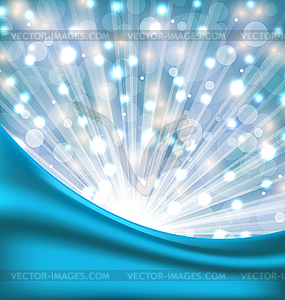 Christmas elegant background with light effect - vector clip art