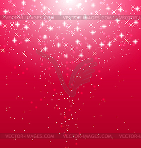 Abstract pink illuminated background with shiny - vector image