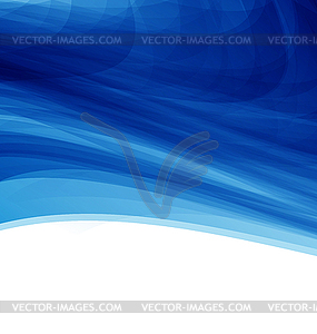 Blue Futuristic Abstract Background - color vector clipart