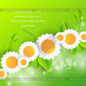 Abstract environmental background - vector clip art