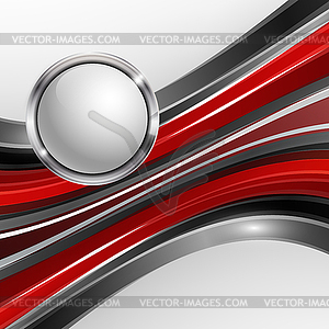 Background with web button - vector clip art