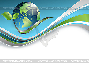 Abstract environmental background - vector clipart