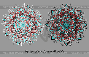 Colorful mandala - vector image